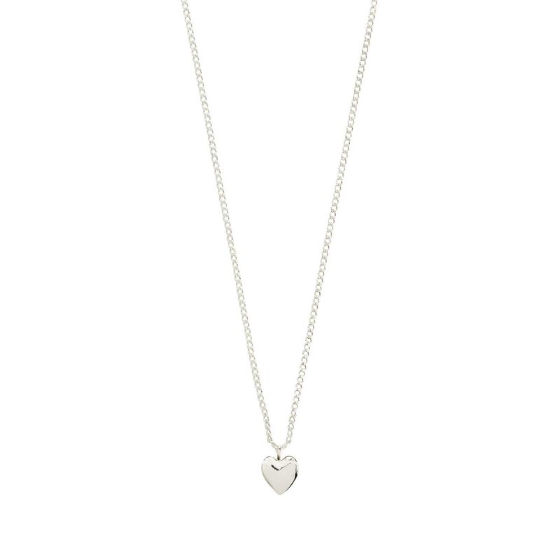 Pilgrim Alaia Recycled Necklace - Silver Plated image number 0